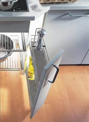 Kessebohmer: Бутылочница скос 45 градусов, правый, отделка «ТИТАН»