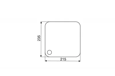 Разделочная доска, для ёмкости 742, бук