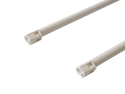 Рейлинги Firmax длина 500 мм, круглые верхние для ящика Newline, белые