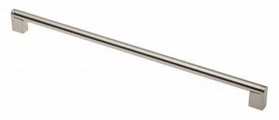Ручка мебельная UZ-336 C=416, инокс GTV UZ-336416-06