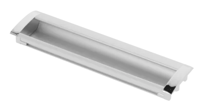 GTV: Ручка алюминиевая UA-326 C=160, хром/алюминий UA-01-326160