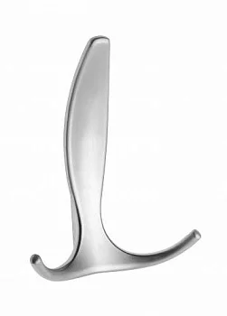 GTV: Мебельный крючок E-018, алюминий WZ-E-018-05