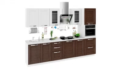 Кухонный гарнитур длиной - 300 см (с пеналом ПБ)