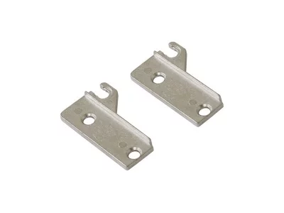 Рейлинг продольный Firmax глубина 350 мм белый, (2 рейлинга + 2 крепления)