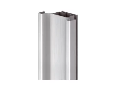 Профиль GOLA Alphalux вертикальный средний(для шкафов из ДСП=16мм) L=4.5м., алюминий