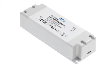 GTV: БЛОК ПИТАНИЯ ДЛЯ СВЕТОДИОДОВ LED, WE: 220V-240 V~50 Hz WY; IP 20; 24 V DC / 80W: LD-ZAS24PRO80W-30