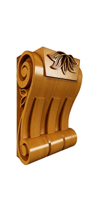 Резьбовой элемент опоры Барокко, коллекция Виктория