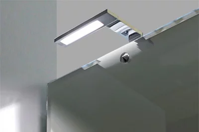 Светильник LED Verso (левый), 3W/350мА, 4000K, отделка хром глянец