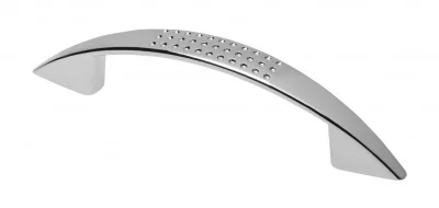 Ручка мебельная UZ-05, C=96 мм, хром GTV UZ-05-096-01