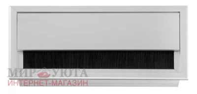 Заглушка кабель-канала, алюминиевая, 160х80 мм: 2113.160