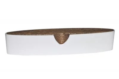 Ручка-скоба 96мм, отделка алюминий + венге