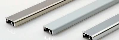 Бортик пристеночный прямоугольный 24x11мм, алюминий полированный, L=4м FIRMAX