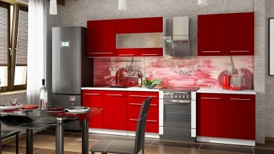 Кухонный гарнитур 300 см «Ассорти» 597003