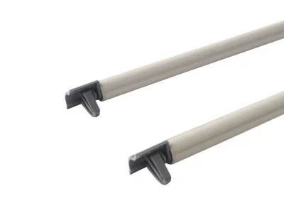 Рейлинги Firmax длина 350 мм, круглые средние для ящика Newline, серые