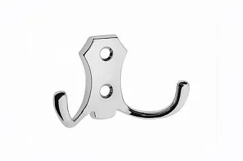 GTV: Мебельный крючок K-24 B0, хром WZ-B0-K24-01