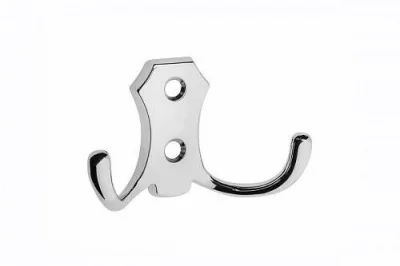 GTV: Мебельный крючок K-24 B0, хром WZ-B0-K24-01