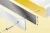 Профиль торцевой для столешниц Н40, правый, алюминий анодированный