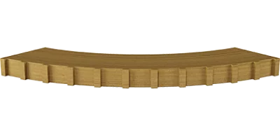 Планка подфризовая закругленная, коллекция Виктория