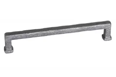 Ручка-скоба 160мм, отделка старое серебро