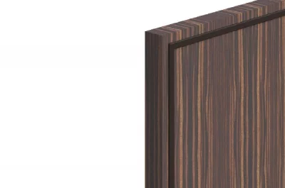 Профиль декоративный под пропил , L=4100мм, отделка бронза