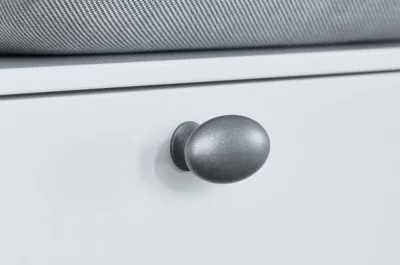 Ручка-кнопка, отделка сталь шлифованная