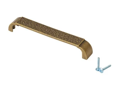 Ручка-скоба 160мм FIRMAX, металл, бронза