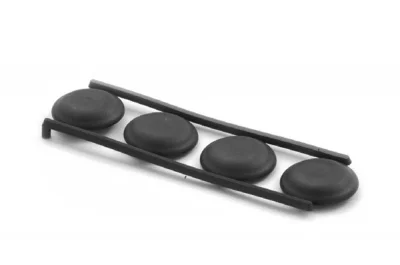 Заглушка к ножкам под цоколь, белая