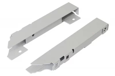 Комплект креплений для задней стенки H.180 из ДСП 16мм, отделка серая