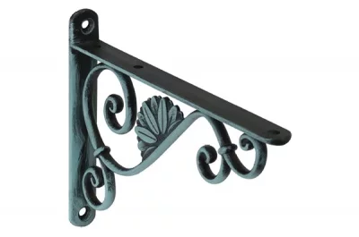 Менсолодержатель Barocco B, отделка венецианский зеленый, большой