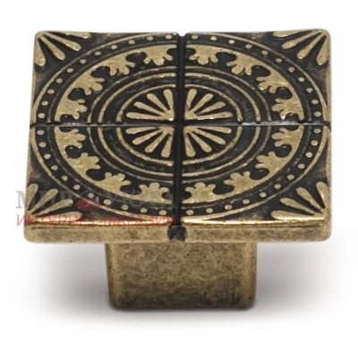 SPARTA Ручка-кнопка бронза состаренная: A-1434.G4