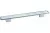 Ручка-скоба 192-160мм, отделка хром глянец + вставка