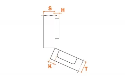 Мини-петля 24" угловая