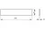 Вставка в полку, 349х70х10мм, отделка дуб Вставка в полку, 349х70х10мм, отделка дуб