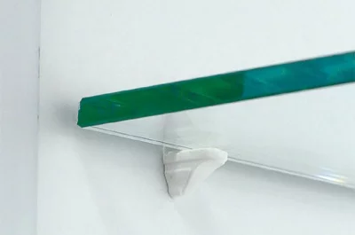 Полкодержатель 2K для стекла, отделка транспарент (за 100 штук)