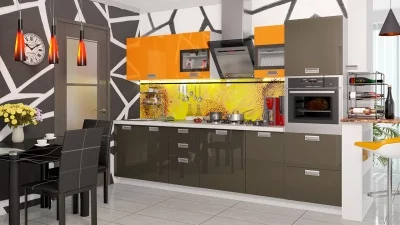 Кухонный гарнитур длиной - 300 см (с пеналом ПБ)