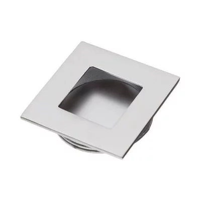 Ручка мебельная врезная квадратная UZ B226, алюминий GTV UZ-00B226-05