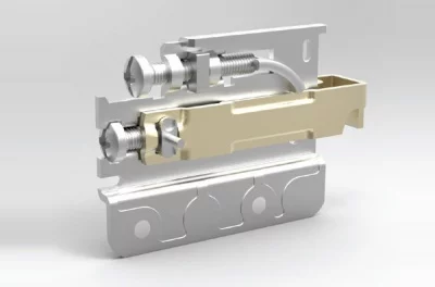 Подвеска полок на саморезах под крышечку, левая