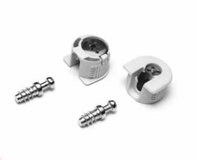 Boyard: Эксц. стяж. в пласт. кор., цвет бел. (W) + дюбель ST01/49/3/W/01