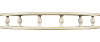 Балюстрада закругленная, коллекция Валерия панна