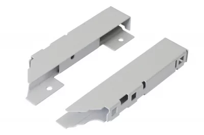 Комплект креплений для задней стенки H.150 из ДСП 16мм, отделка серая