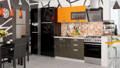 Кухонный гарнитур длиной - 180 см Кухонный гарнитур длиной - 180 см