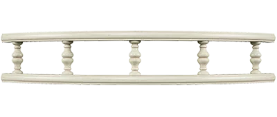 Балюстрада закругленная, коллекция Прованс