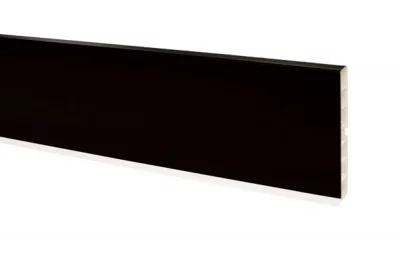 0421 Цоколь ПВХ H.100, L=4000, чёрный NEW