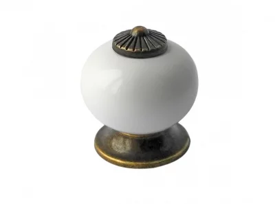 Boyard: Ручка мебельная BALU RC106AB.3/W