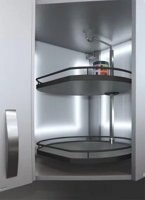 Kessebohmer: Комплект «Твистер Black Roger», 2 полки