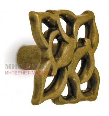 Ручка-кнопка 32мм бронза состаренная: WPO.688.032.00D1