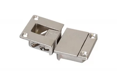 Петля врезная Line-A для откидных фасадов, отделка никель