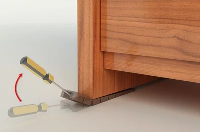 Клин для выравнивания, цвет темно-коричневый (за 100 штук)