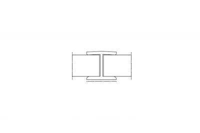 8043 Стык для цоколя Н.120, шпон дуба
