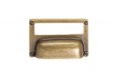 Ручка-скоба 32мм, отделка бронза &quot;Флоренция&quot;